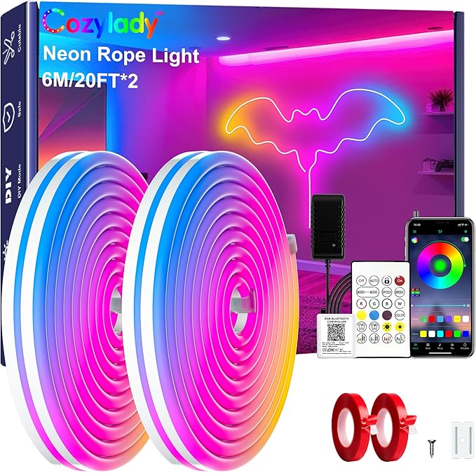 Led RGB neonsko svjetlo od užeta